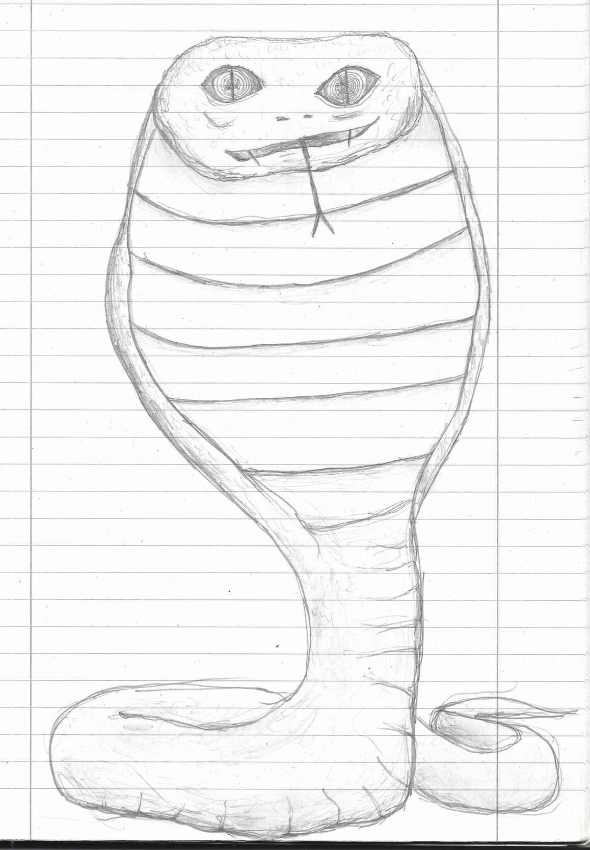 Doodle: friendly snake