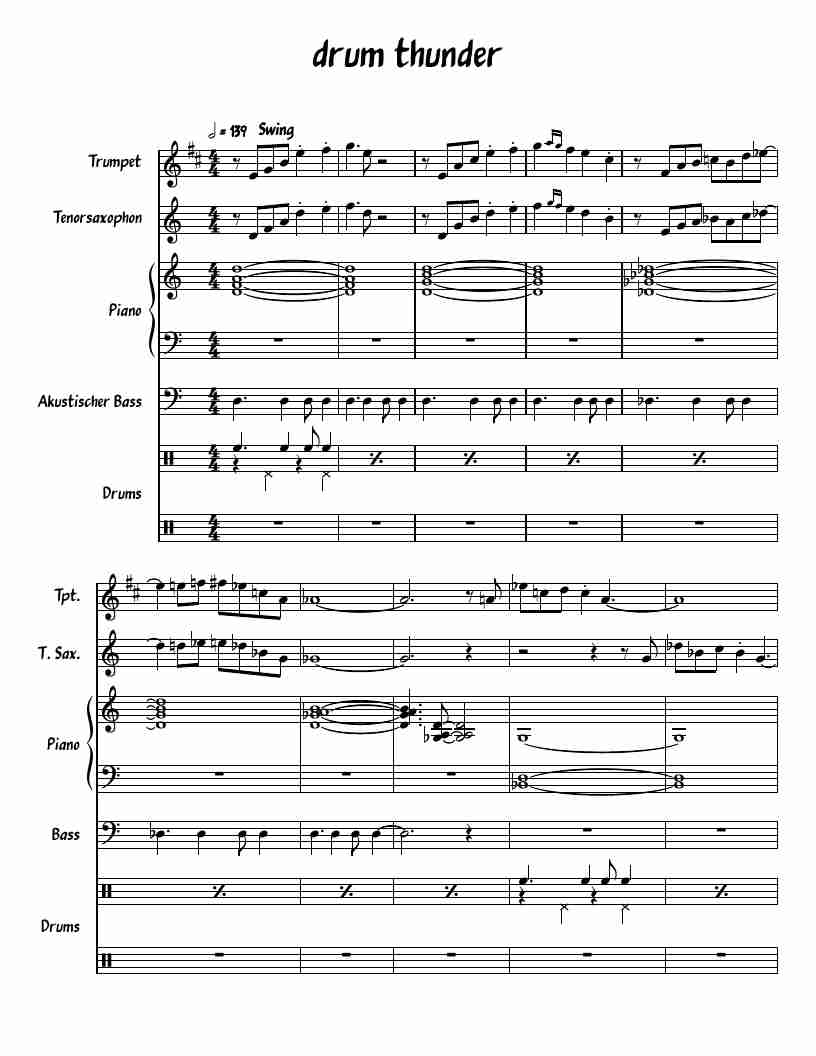 Drum Thunder - Page 1